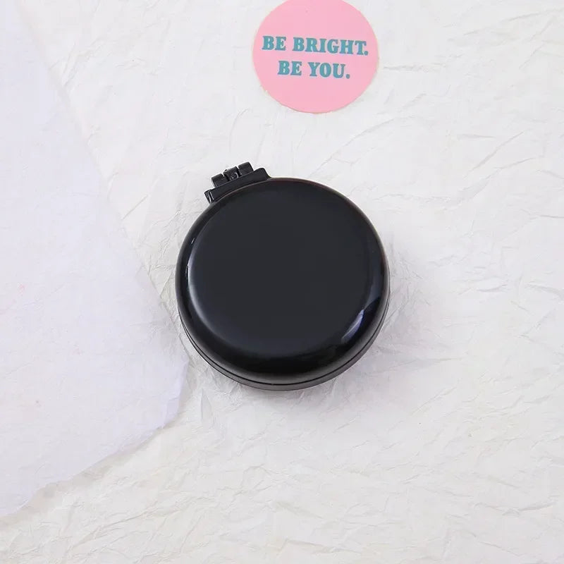 1 Pcs Small Size Hair Comb with Folding Mirror Traveling Portable Massage Folding Comb Women Girl Hair Brush Styling Tools