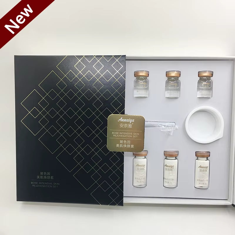 Facial Collagen Peptide Essence Mask Kit Hyaluronic Acid Moisturising Firm Lift Pore Shrinkage Skin Rejuvenation Skin Care