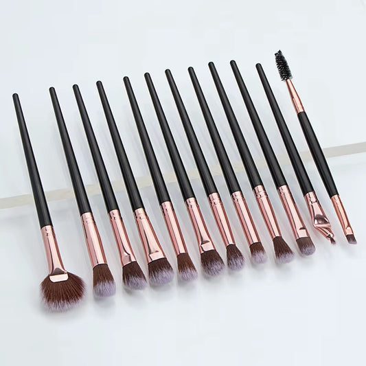 12PCS Makeup Brushes Set Brochas Maquillaje Pincel De Maquiagem Kit Rangement Maquillage Beauty Makeup Tools