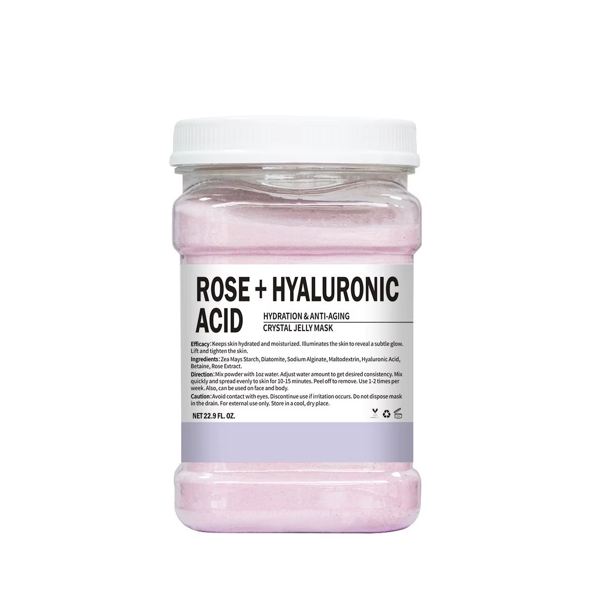 650G Enzyme Crystal Facial Mask Powder Carrot Soft Mask Powder Moisturizing Rose Petal Jelly Mask Mud Face Care Dropshipping