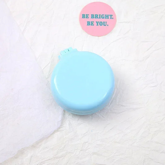 1 Pcs Small Size Hair Comb with Folding Mirror Traveling Portable Massage Folding Comb Women Girl Hair Brush Styling Tools