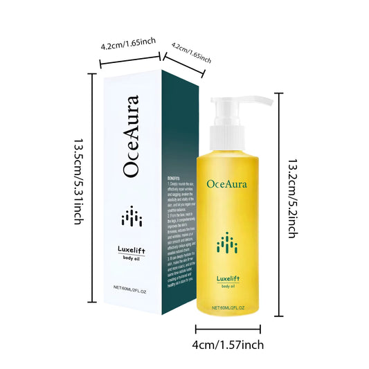60Ml Skin Firming Body Oil, Hyaluronic Acid Body Oil, Nourishing and Moisturizing Skin Care