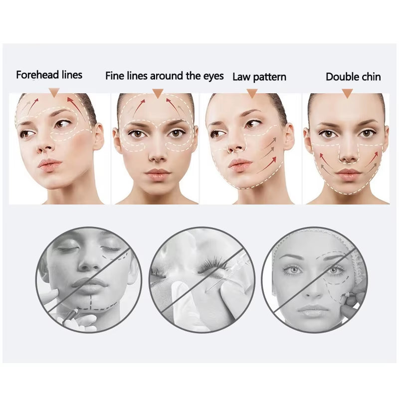 Facial Collagen Peptide Essence Mask Kit Hyaluronic Acid Moisturising Firm Lift Pore Shrinkage Skin Rejuvenation Skin Care