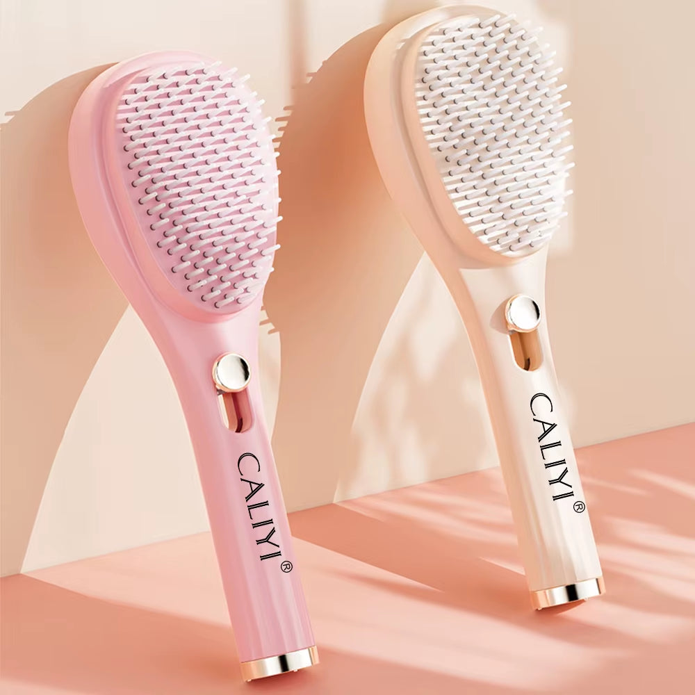CALIYI Telescopic Magic Comb Not Stick Hair Brush Portable Fluffy Hairdressing Comb anti Static Styling Tools