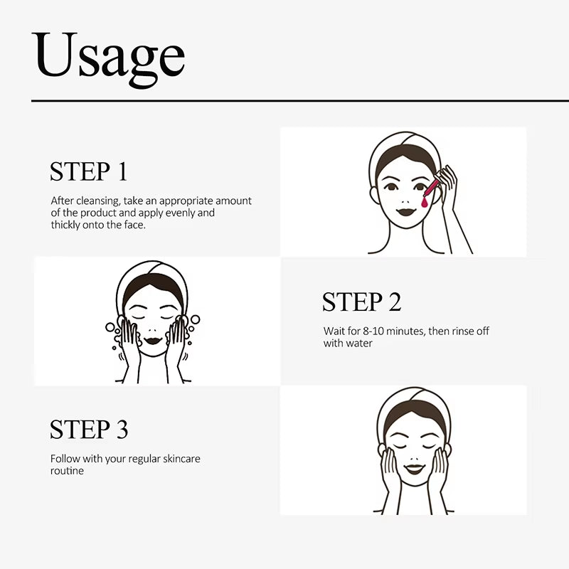 Collagen Face Serum Smoothing Pore Shrinking Brighten Hyaluronic Acid Facial Serum Skin Care Beauty Health