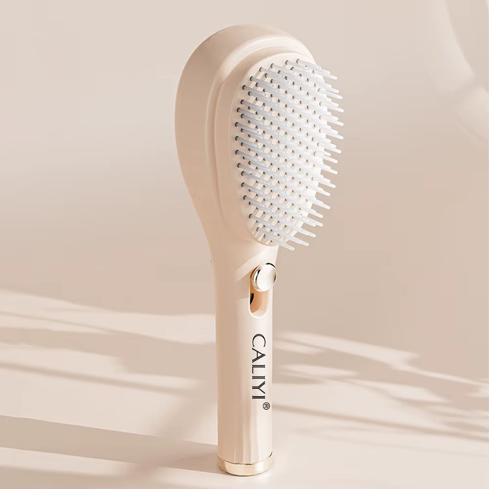 CALIYI Telescopic Magic Comb Not Stick Hair Brush Portable Fluffy Hairdressing Comb anti Static Styling Tools