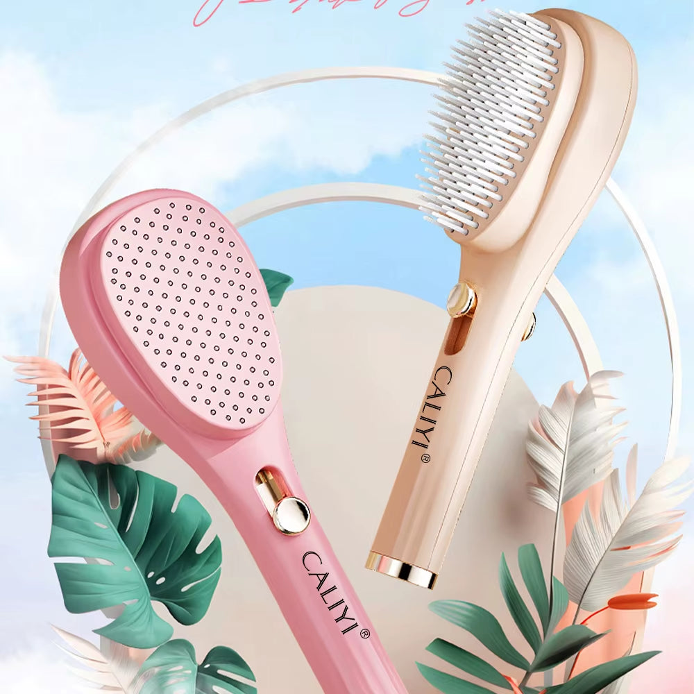 CALIYI Telescopic Magic Comb Not Stick Hair Brush Portable Fluffy Hairdressing Comb anti Static Styling Tools