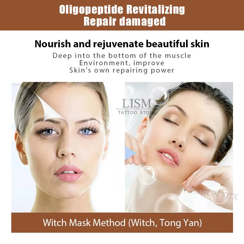 Facial Collagen Peptide Essence Mask Kit Hyaluronic Acid Moisturising Firm Lift Pore Shrinkage Skin Rejuvenation Skin Care
