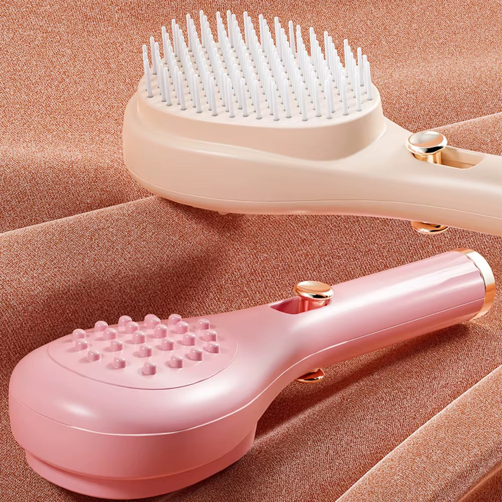 CALIYI Telescopic Magic Comb Not Stick Hair Brush Portable Fluffy Hairdressing Comb anti Static Styling Tools