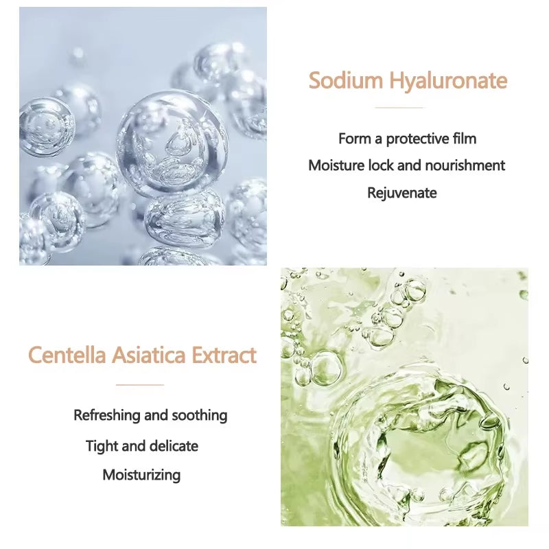 Facial Collagen Peptide Essence Mask Kit Hyaluronic Acid Moisturising Firm Lift Pore Shrinkage Skin Rejuvenation Skin Care